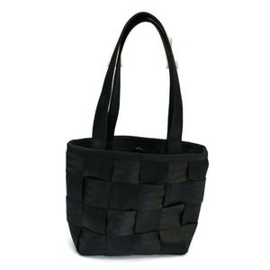 Harvey’s Seatbelt Hand Bag Purse Black USA